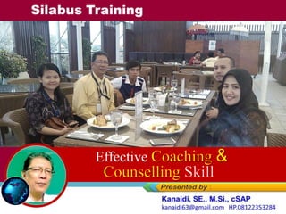 Silabus Training
Effective
 