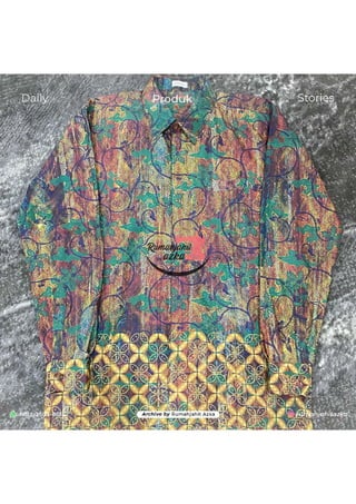 Custom Kemeja Batik by Rumah Jahit Azka