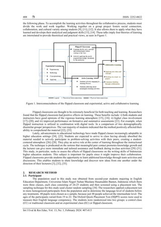 Flipped classroom with collaborative learning approach in enhancing ...