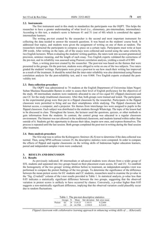Flipped classroom with collaborative learning approach in enhancing ...
