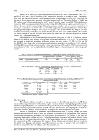 Flipped classroom with collaborative learning approach in enhancing ...