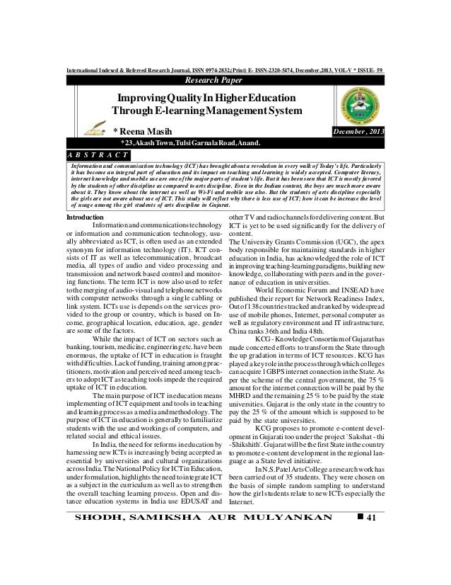 Refereed journal list image