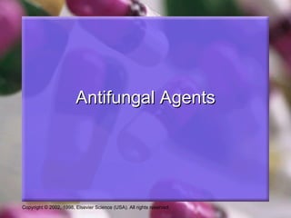 Antifungal Agents




Copyright © 2002, 1998, Elsevier Science (USA). All rights reserved.
 