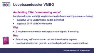 Loopbaandossier Studiekeuzeconferentie 2018: Loopbaandossier, plusdocument en ...