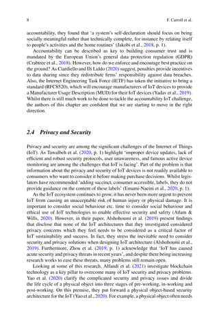 Privacy, Security And Forensics in The Internet of Things (IoT) Reza ...