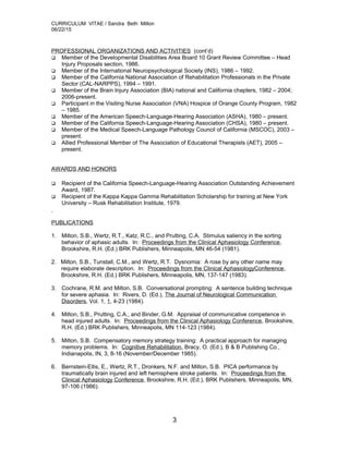 CV Sandy Milton Current June 2015 | DOC