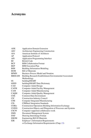 Building Information Modeling: Technology Foundations and Industry ...