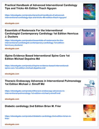 Essential Interventional Cardiology 2nd Edition Michael S. Norell | PDF