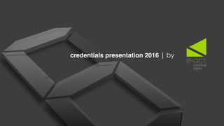 credentials presentation 2016 | by
 