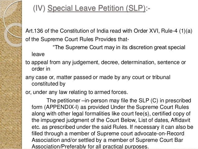 article 136 of the constitution