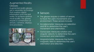 Wearable Technology In Human Computer Pptx