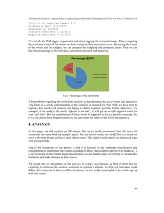 SENTIMENT ANALYSIS BY USING FUZZY LOGIC | PDF