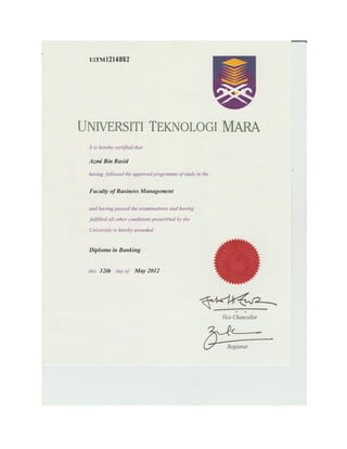 03. Azmi R. - Diploma Cert