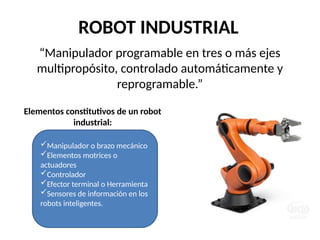 Robot Reprogramable Comprehensive Overview of Industrial Robots: Components and Functions ...