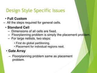 Physical Design-Floor Planning Goals And Placement | PDF