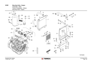 6.002 Mounting Parts - Engine
Anbauteile - Motor
Pieces D’Adaptation - Moteur
Mounting Parts - Engine
Illustrated Parts Catalog
TC0035 0557 - XXXX
09-January-2014
Page 136
 