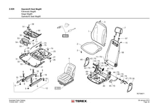 2.029 OperatoŕS Seat Msg85
Fahrersitz Msg85
Siege Msg85
OperatoŕS Seat Msg85
Illustrated Parts Catalog
TC0035 0557 - XXXX
09-January-2014
Page 84
 