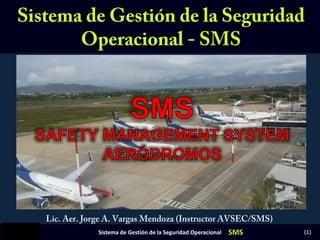 SMS (1)
Sistema de Gestión de la Seguridad Operacional
 