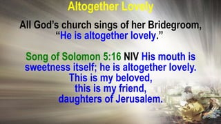 411 Plan is Wonderful and Wisdom is Magnificent 412 Your eyes will see ...