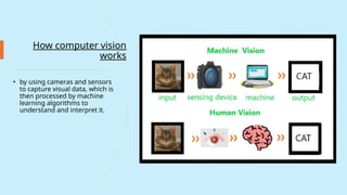 Computer vision and its related applications | PPTX