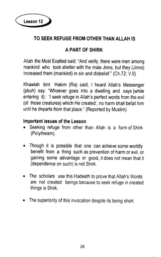 33 LESSONS FOR EVERY MUSLIM | PDF