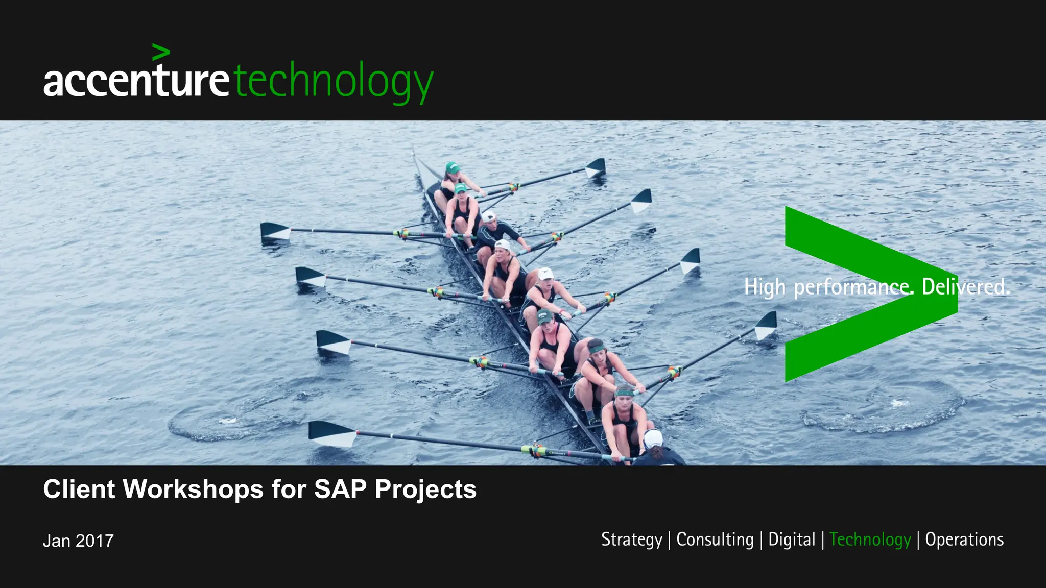 Jan 2017
Client Workshops for SAP Projects
 