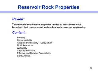 Comprehensive Overview of Reservoir Rock Properties in Petroleum ...