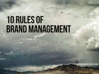 10 Steps of Brand Management in Digital Agencies 