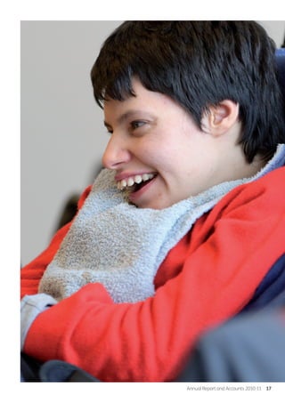 Annual Report and Accounts 2010-11  17
Annual-Report-2010-11.indd 17 12/07/2011 14:13
 