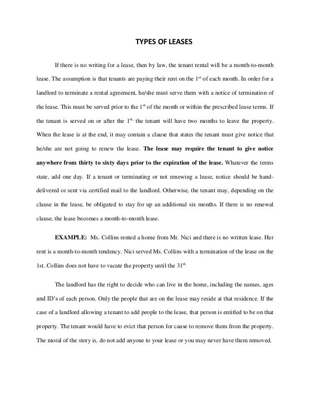 Landlord Tenant Notes 4 4 2013 Landlord Tenant Notes 4 4 2013