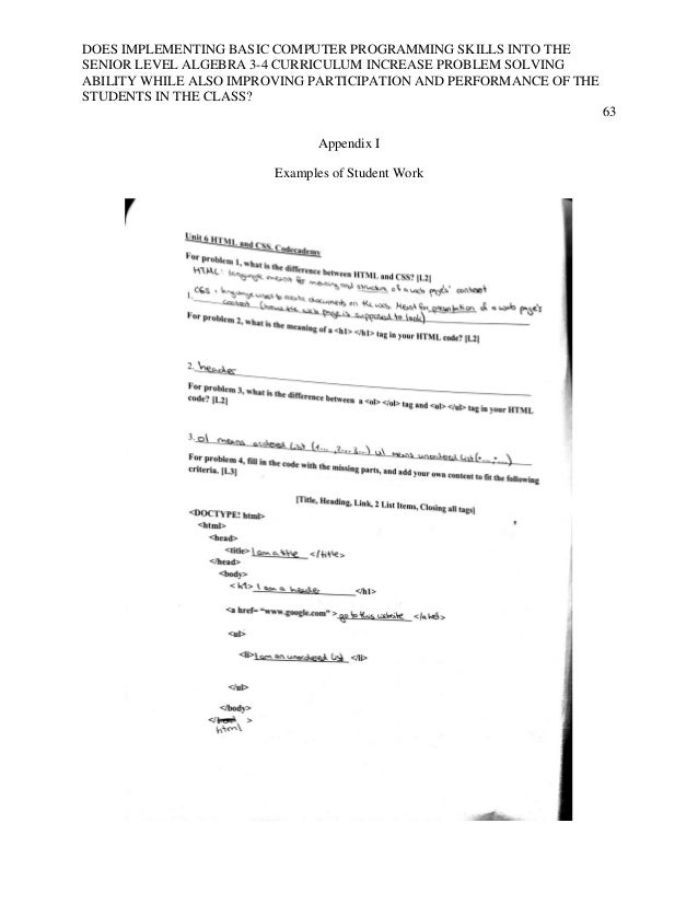 Research paper on computer programming
