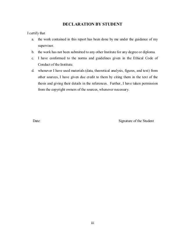 Dissertation supervisor role