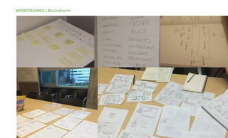 WIREFRAMES | Brainstorm
 