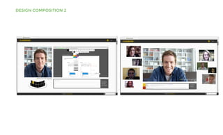 DESIGN COMPOSITION 2
JohnCLASSROOM
5/52/5
© 2014 CLASSROOM
PROFESSOR NAVAS
CSCI 103
Question
Answer
Comment
Start Typing...
PROFESSOR NAVAS
CSCI 103
JohnCLASSROOM
5/52/5
© 2014 CLASSROOM
Question
Answer
CommentType Message Here...
PROFESSOR NAVAS
CSCI 103
BREAK
END
Josh: I feel like he’s going to call on me, what’s the answer to question 6?
Karli: Maybe you should read the book Josh.
KARLI ERIKKSON
TAYLOR BARON
LIN CHEN
GORDON HARRIS
JOSH SWAREVSKI
KATHRYN NELSON
MIKHAIL ROSCKA
TRINA TENORS
Mikhail: It’s B Josh, I got you.
 