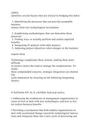 413TeChnology as a vaRiable anD Responsive oRg ani.docx