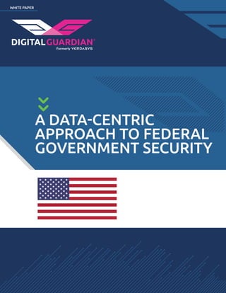 White paper
A Data-centric
approach to federal
government security
 