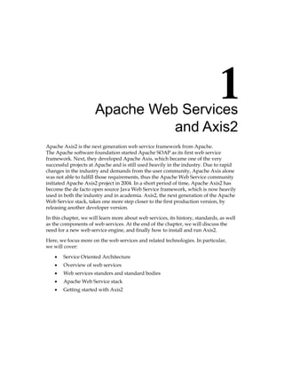 Apache Axis2 Web Services 2nd Edition Deepal Jayasinghe | PDF
