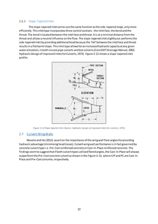 Sloping Inlet Testing The Validity Of Hydraulic Losses Described In The CIRIA ...
