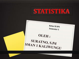 STATISTIKA
 