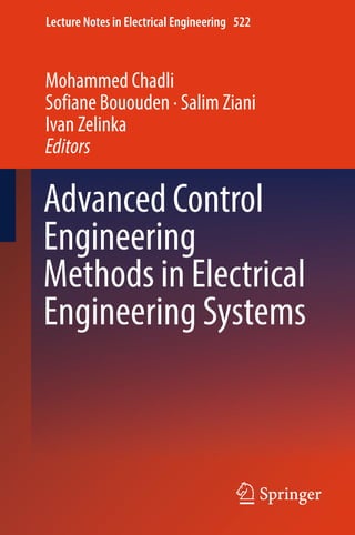 Advanced Control Engineering Methods in Electrical Engineering Systems ...