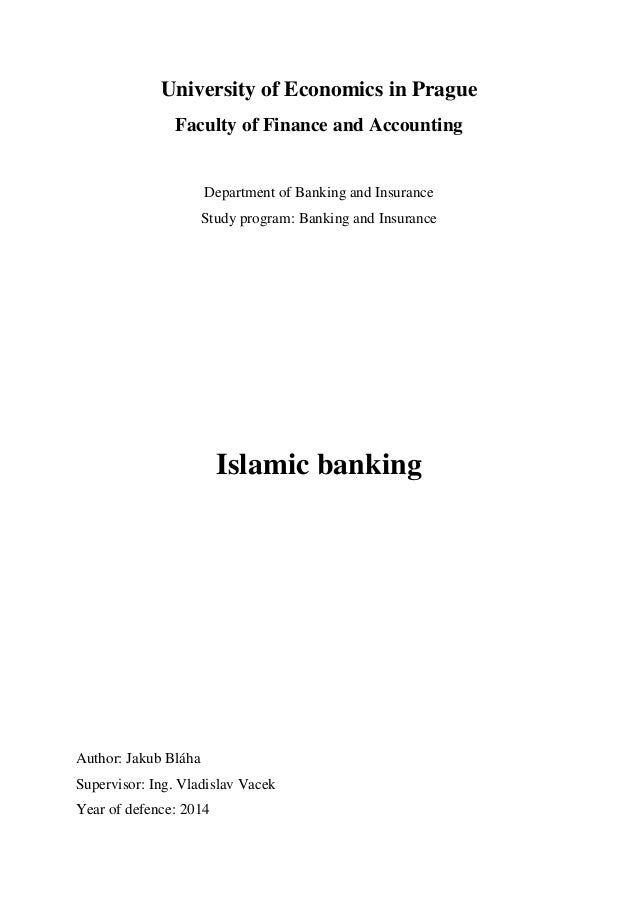 Phd thesis on islamic banking