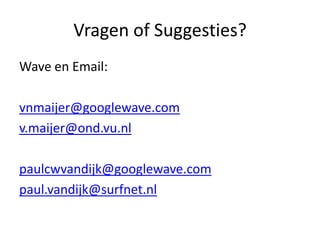415 Google Wave | PPTX