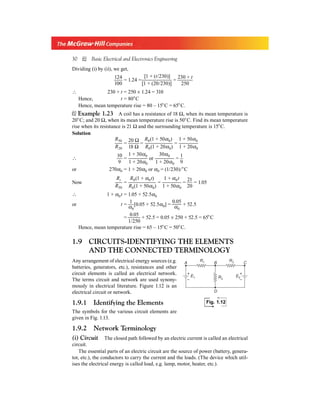 Basic Electrical And Electronics Engineering 1st Edition R ...