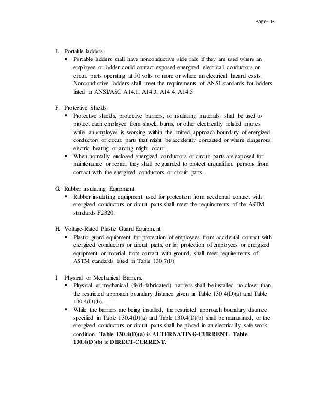 MM Electrical Safety PolicyProcedure draft 2