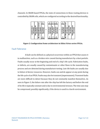 Fault Tolerance in an FPGA System | PDF