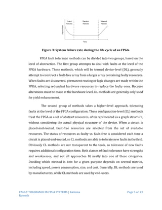 Fault Tolerance in an FPGA System | PDF
