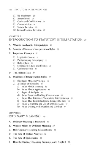 Statutory Interpretation 2nd Edition Ruth Sullivan | PDF