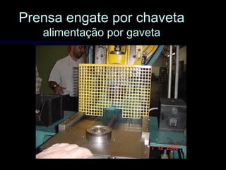 Prensa engate por chavetaPrensa engate por chaveta
alimentação por gavetaalimentação por gaveta
 