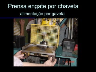 Prensa engate por chavetaPrensa engate por chaveta
alimentação por gavetaalimentação por gaveta
 