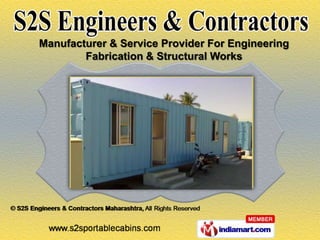 Manufacturer & Service Provider For Engineering
        Fabrication & Structural Works
 
